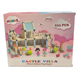 Castle Villa 342 Pcs Dolls Mobius Toys Where Endless Play Begins 2 In 1 NIB